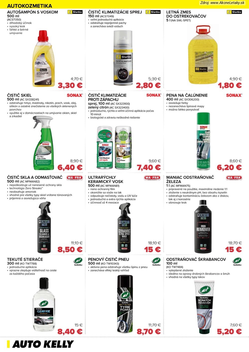 Leták Auto Kelly - strana 8