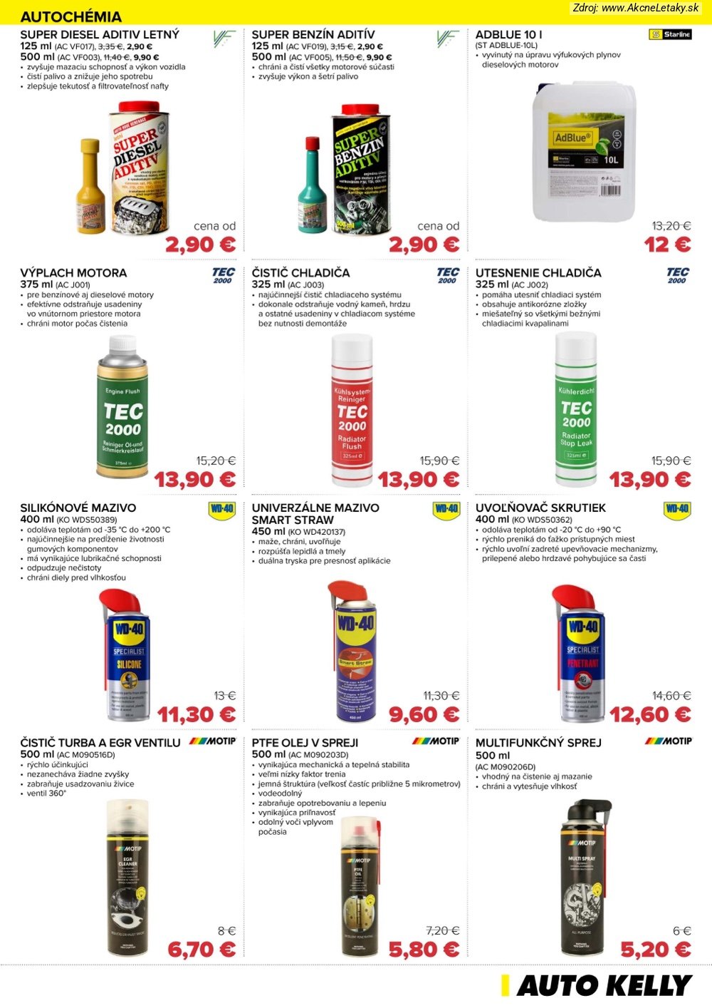 Leták Auto Kelly - strana 9
