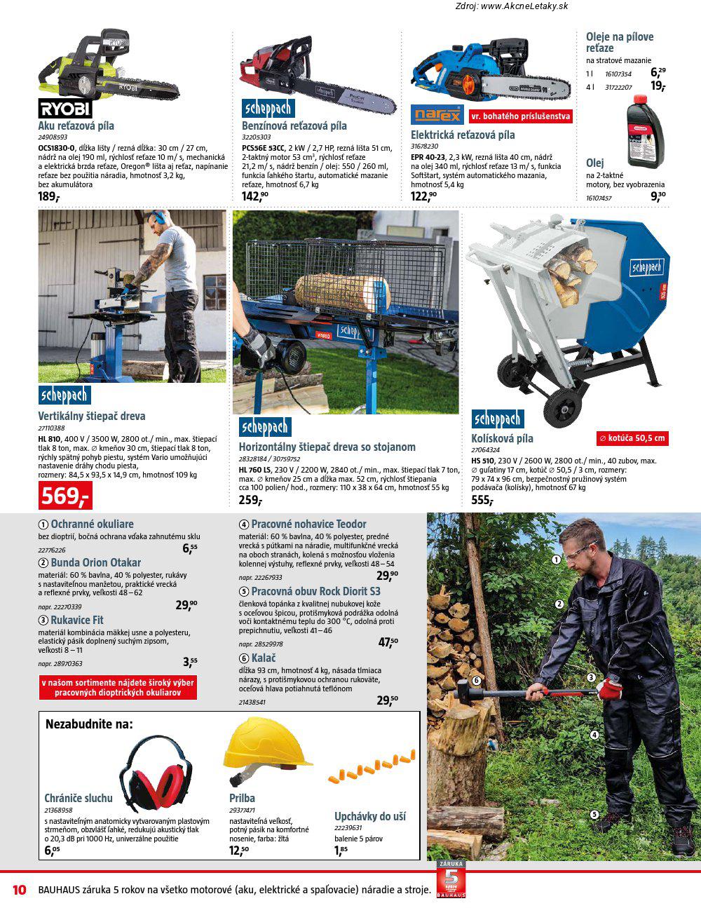 Leták BAUHAUS (8. 9. - 5. 10. 2025) - strana 10 z 33