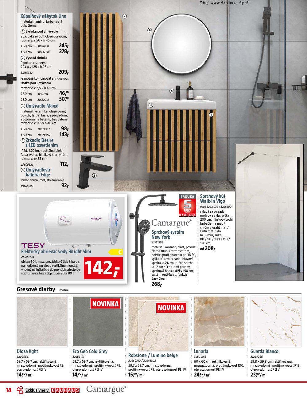 Leták BAUHAUS (8. 9. - 5. 10. 2025) - strana 14 z 33