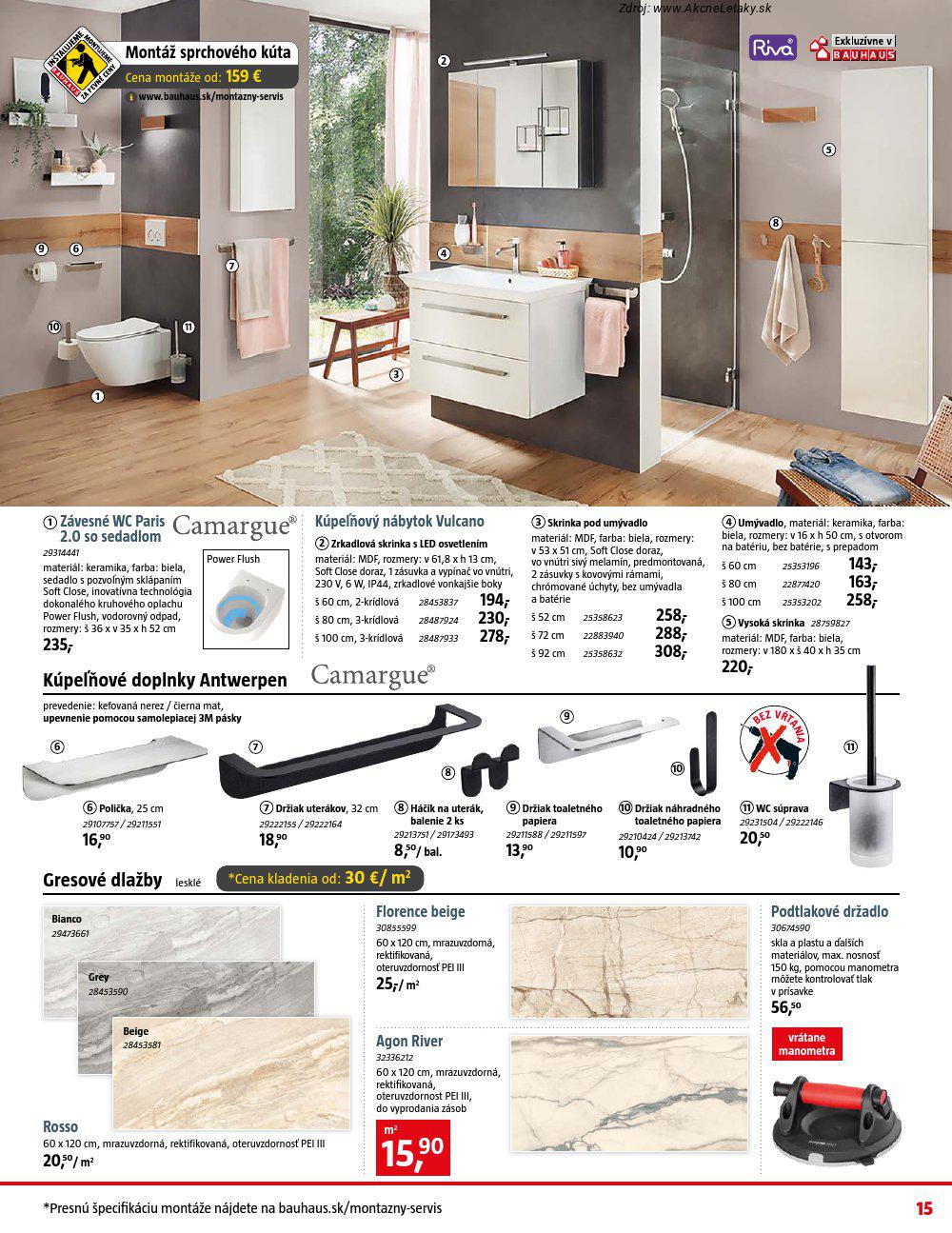 Leták BAUHAUS (8. 9. - 5. 10. 2025) - strana 15 z 33