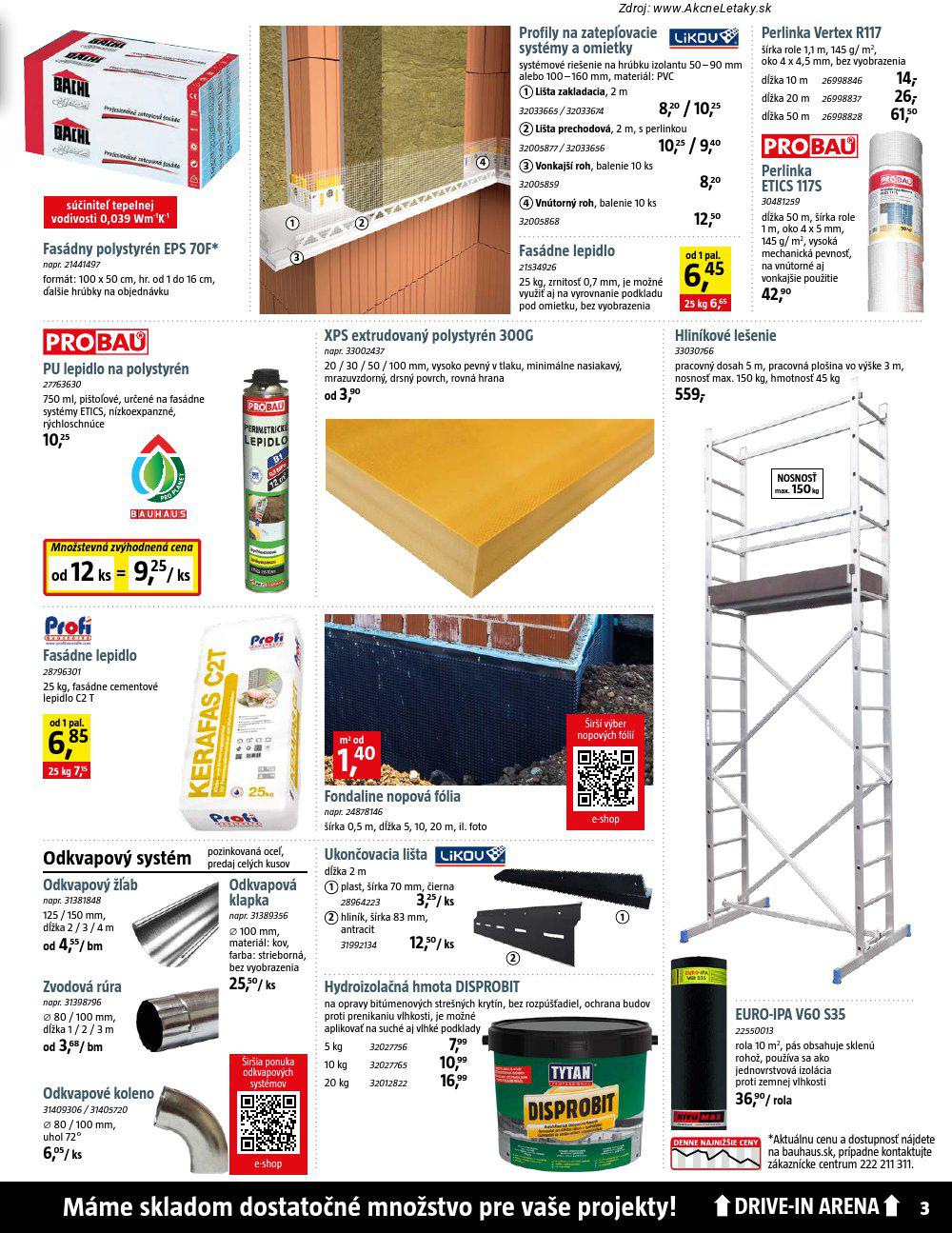 Leták BAUHAUS (8. 9. - 5. 10. 2025) - strana 3 z 33