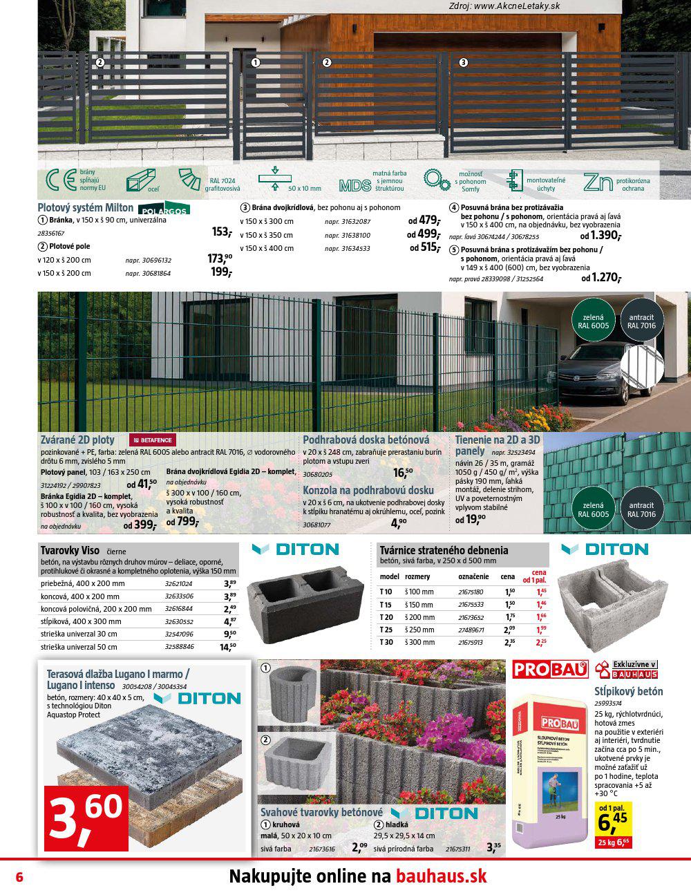 Leták BAUHAUS (8. 9. - 5. 10. 2025) - strana 6 z 33