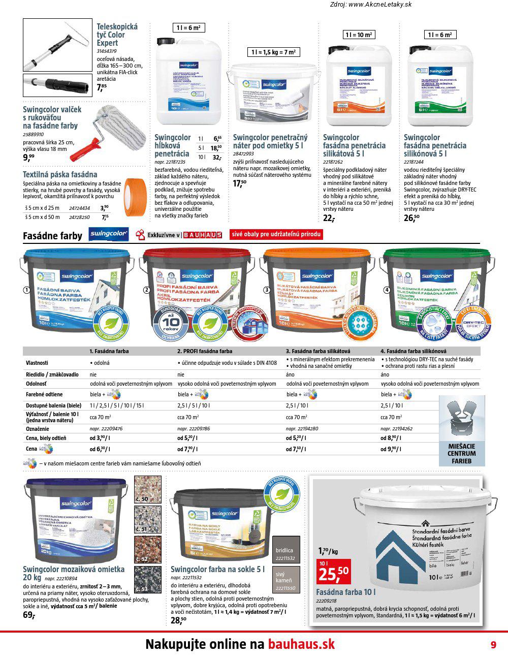 Leták BAUHAUS (8. 9. - 5. 10. 2025) - strana 9 z 33