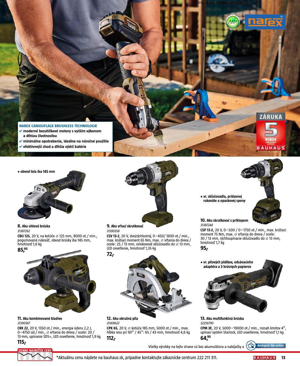 Leták BAUHAUS (do 28. 2. 2026) - strana 13 z 164
