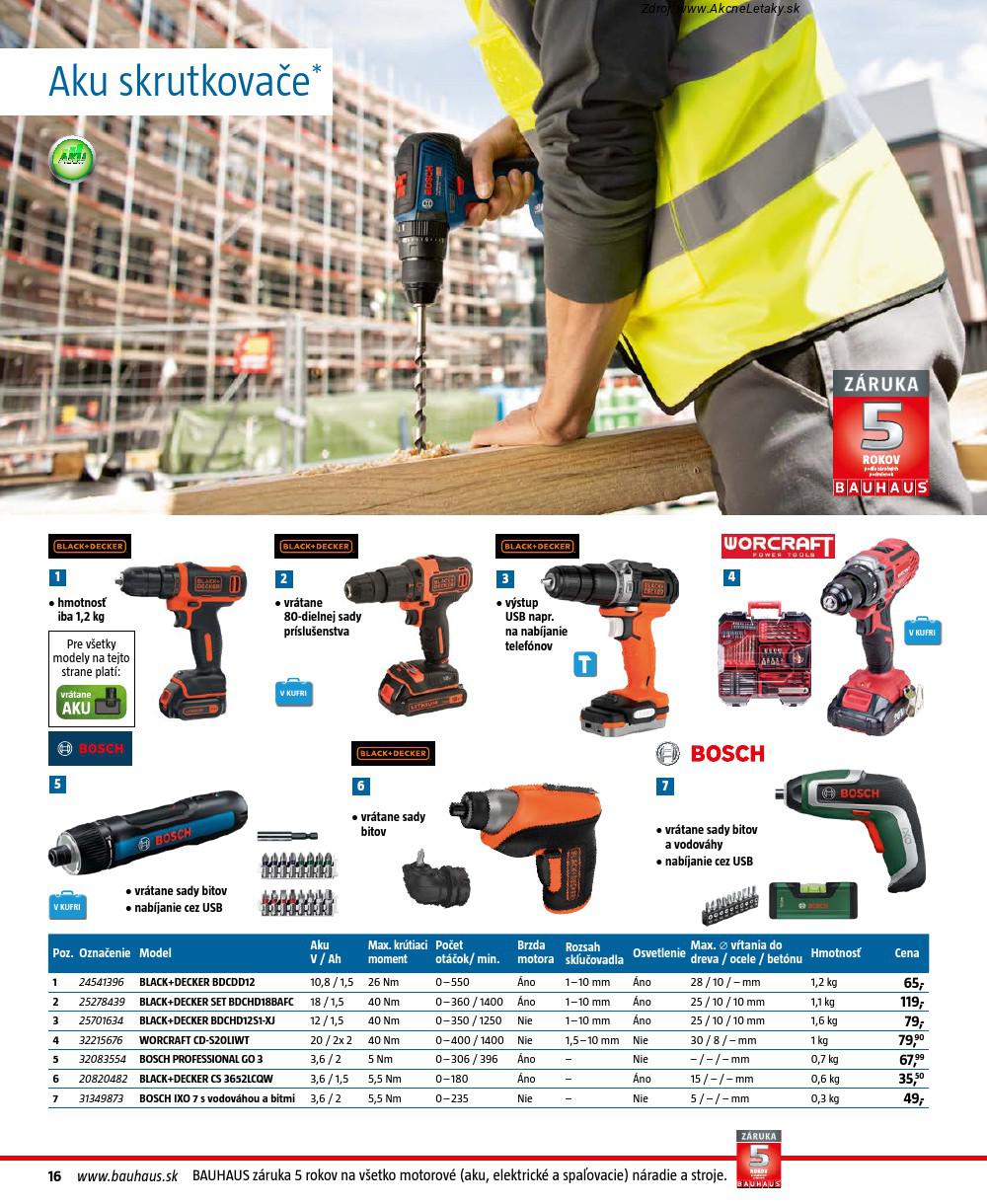 Leták BAUHAUS (do 28. 2. 2026) - strana 16 z 164