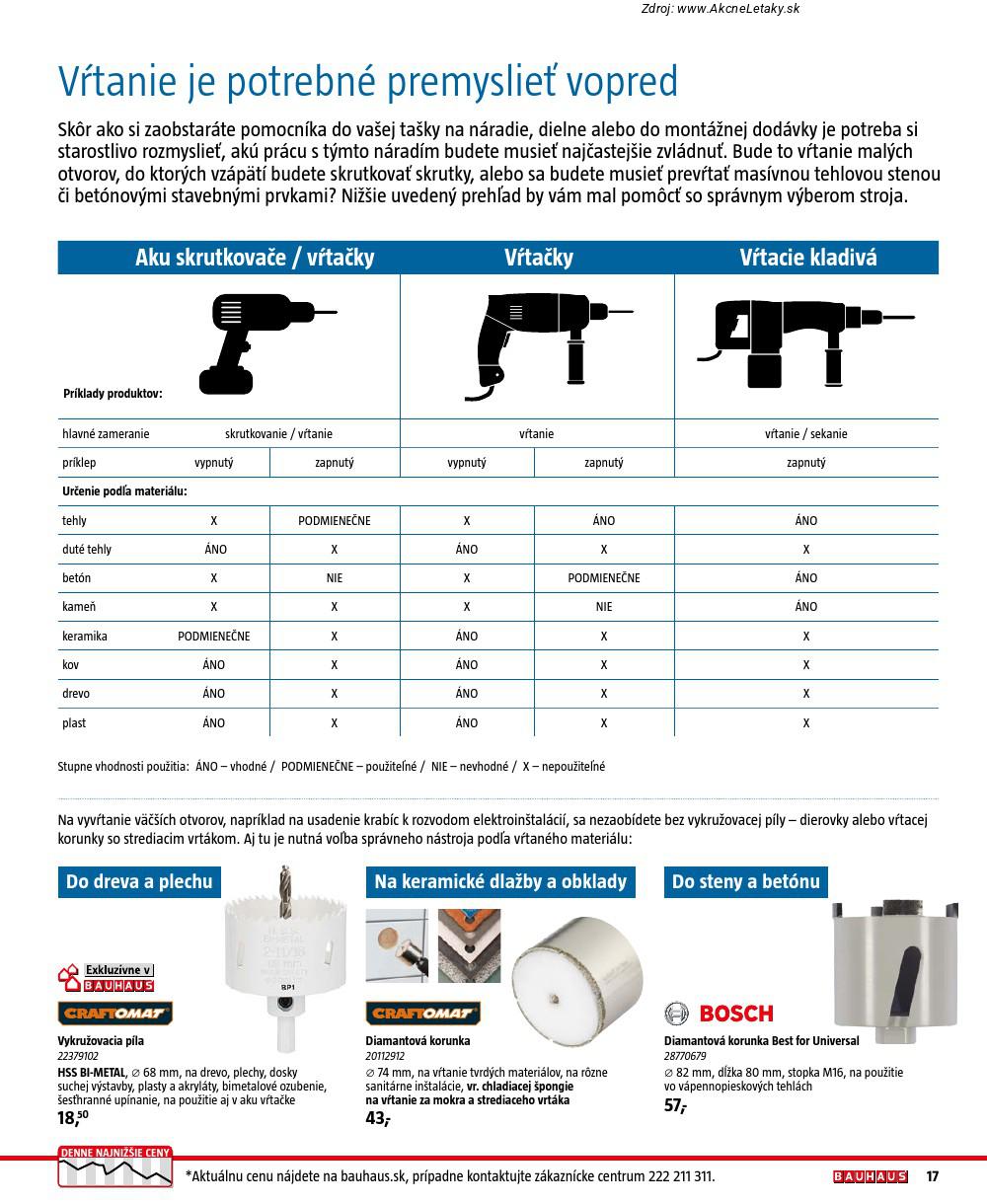 Leták BAUHAUS (do 28. 2. 2026) - strana 17 z 164