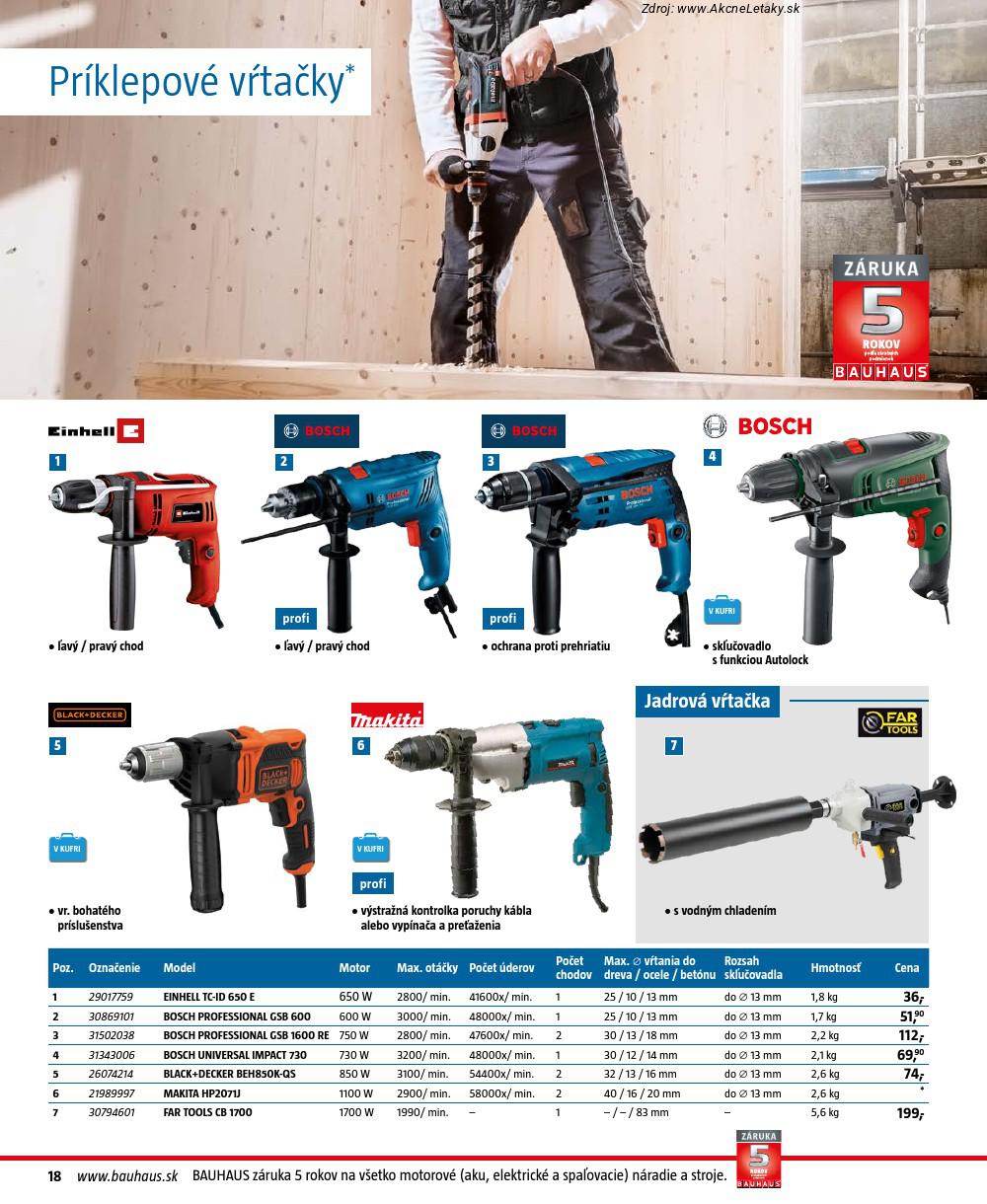Leták BAUHAUS (do 28. 2. 2026) - strana 18 z 164