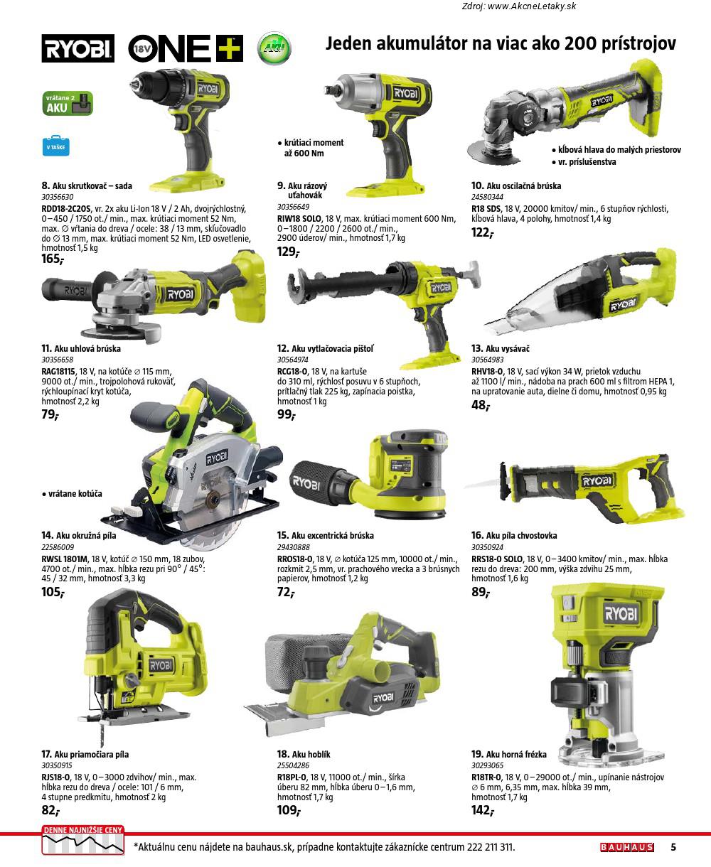 Leták BAUHAUS (do 28. 2. 2026) - strana 5 z 164