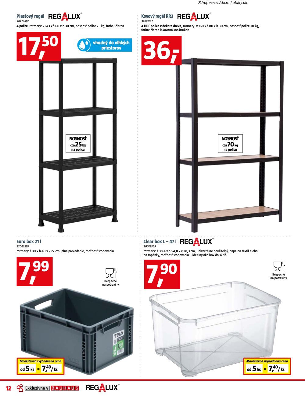 Leták BAUHAUS (12. 1. - 8. 2. 2026) - strana 12 z 25