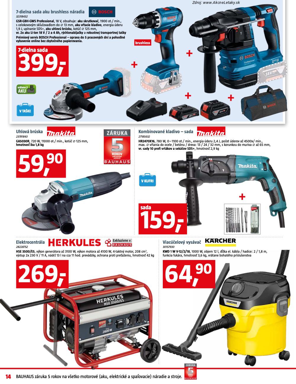 Leták BAUHAUS (12. 1. - 8. 2. 2026) - strana 14 z 25