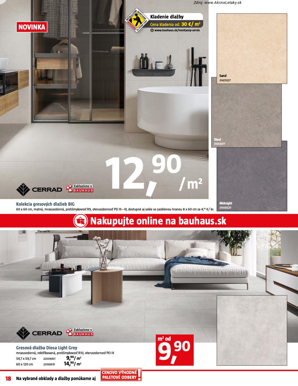 Leták BAUHAUS (12. 1. - 8. 2. 2026) - strana 18 z 25