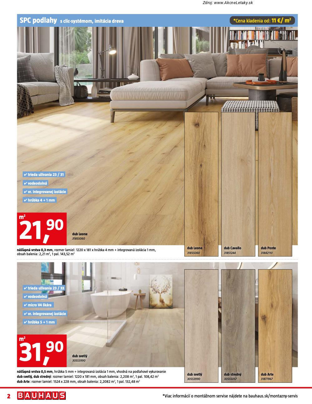 Leták BAUHAUS - strana 2