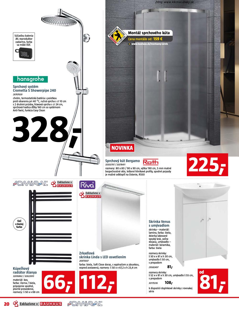 Leták BAUHAUS (12. 1. - 8. 2. 2026) - strana 20 z 25