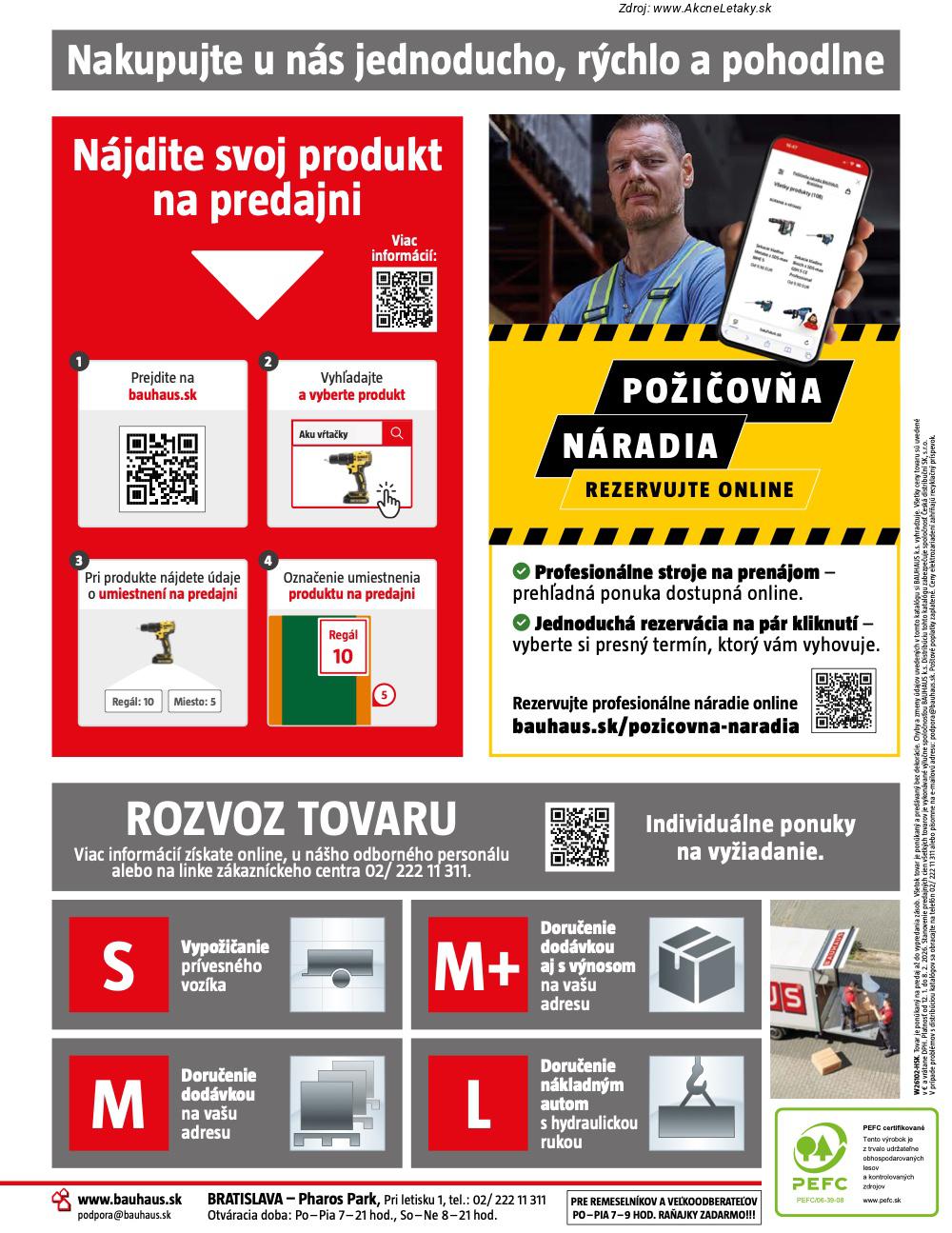 Leták BAUHAUS (12. 1. - 8. 2. 2026) - strana 24 z 25