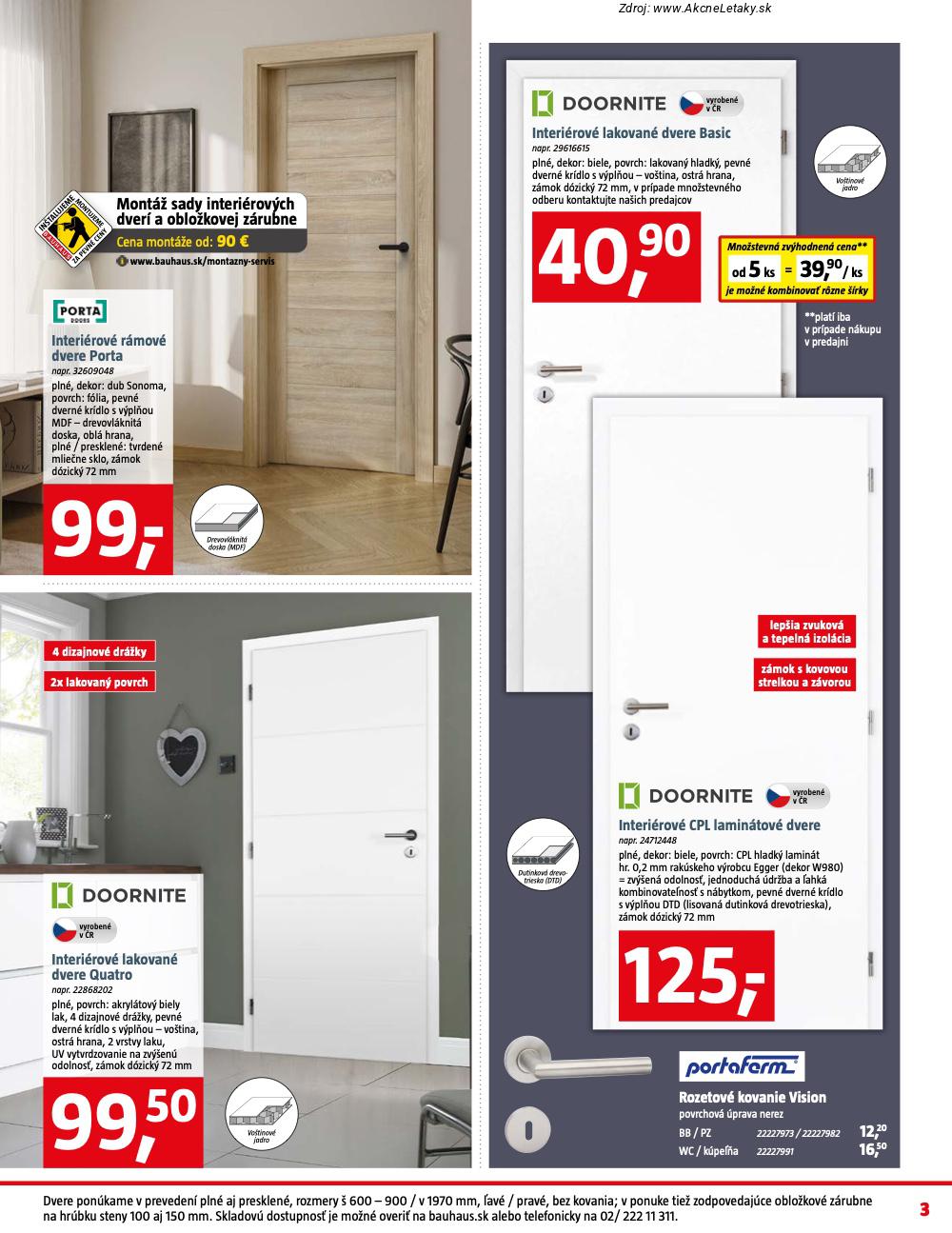 Leták BAUHAUS - strana 3