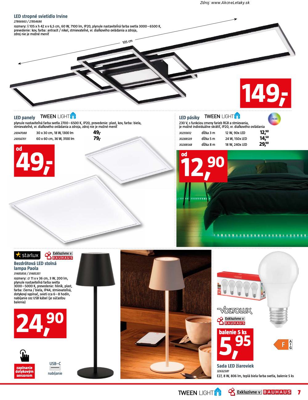 Leták BAUHAUS - strana 7