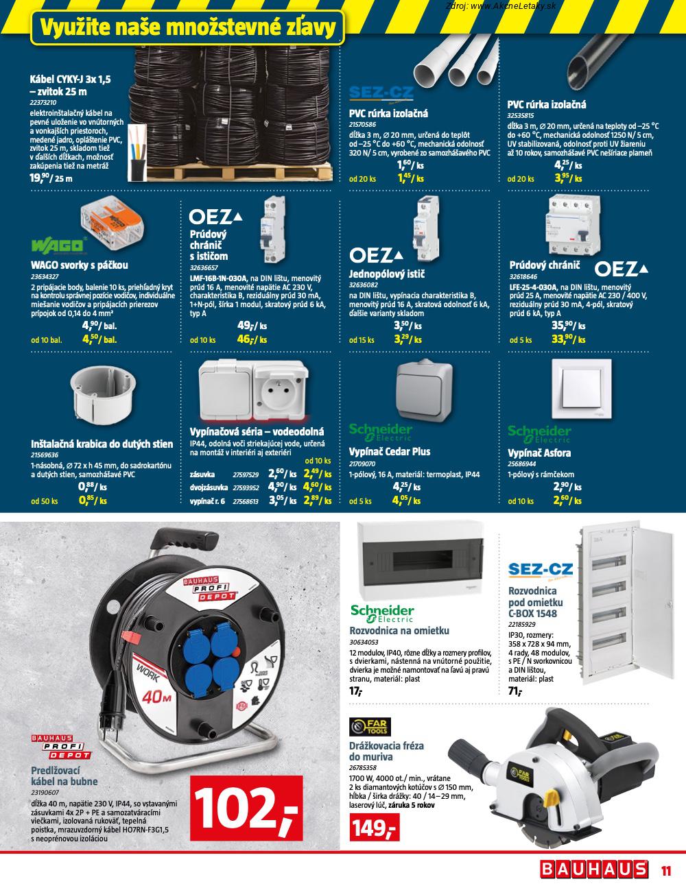 Leták BAUHAUS (9. 2. - 8. 3. 2026) - strana 11 z 29