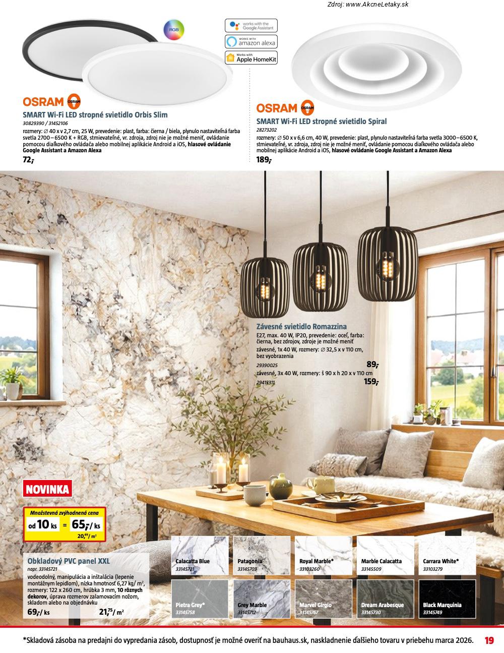 Leták BAUHAUS (9. 2. - 8. 3. 2026) - strana 19 z 29