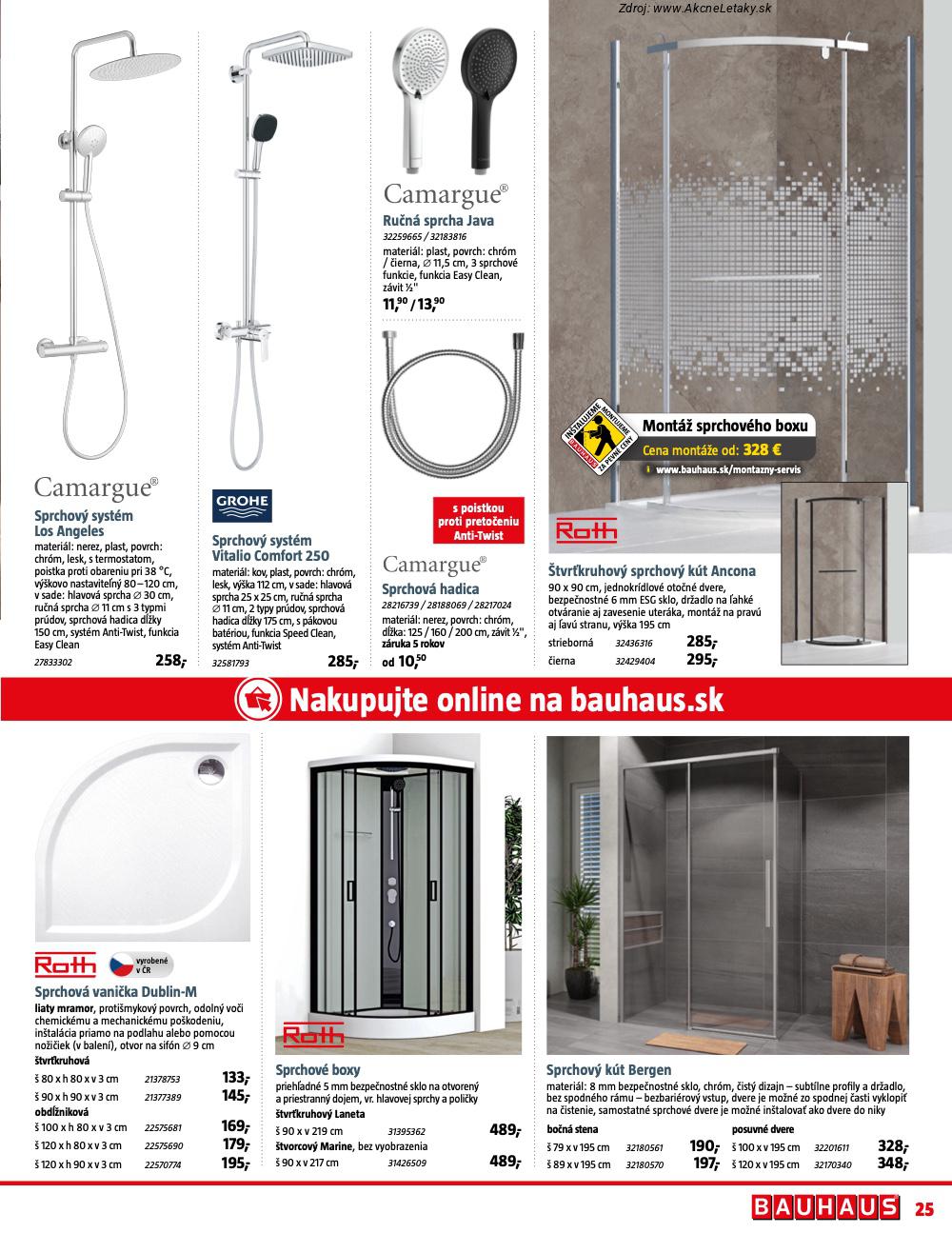 Leták BAUHAUS - strana 25