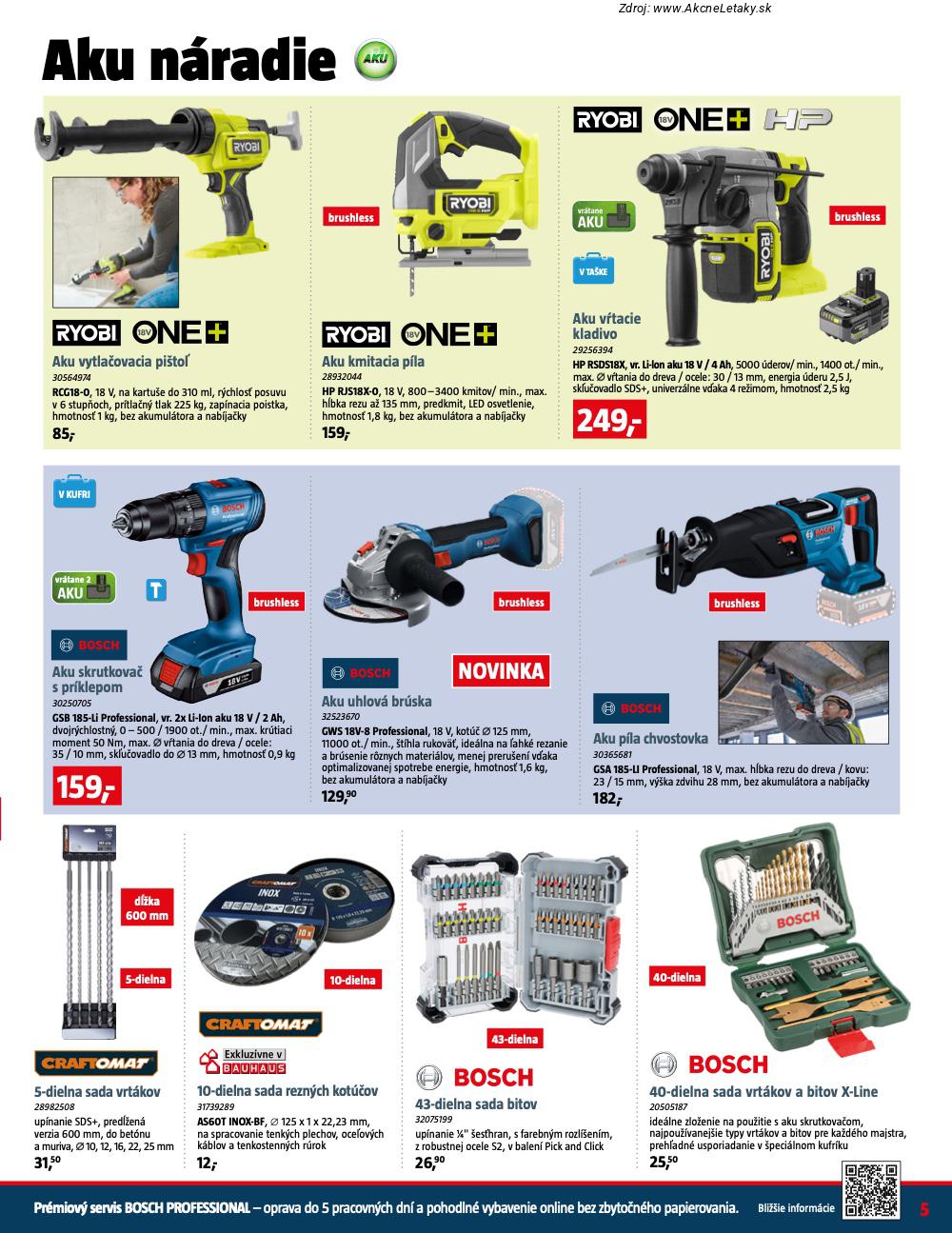 Leták BAUHAUS - strana 5