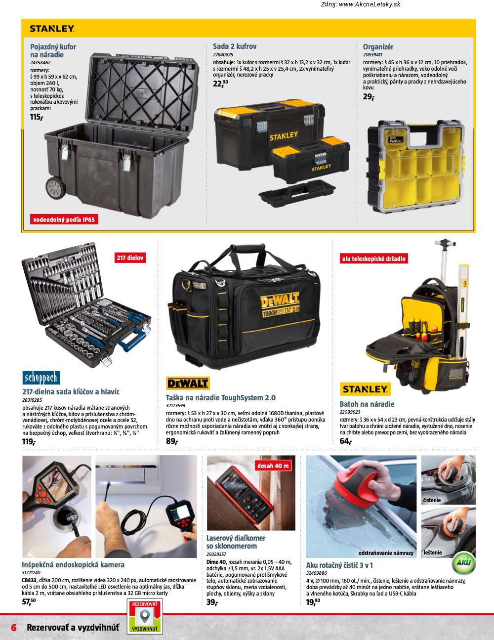 Leták BAUHAUS - strana 6