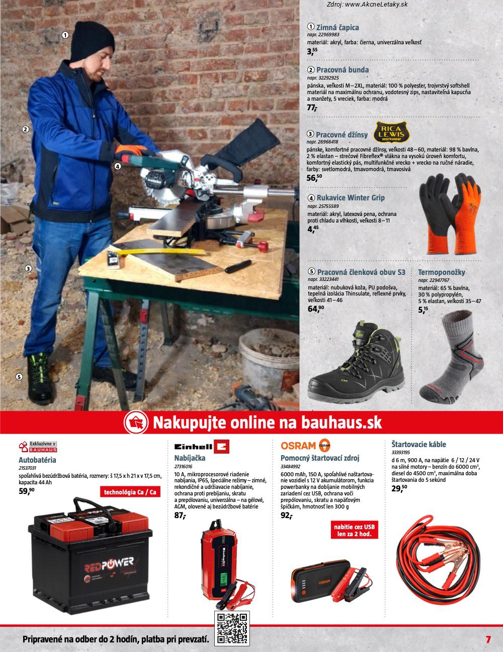 Leták BAUHAUS - strana 7