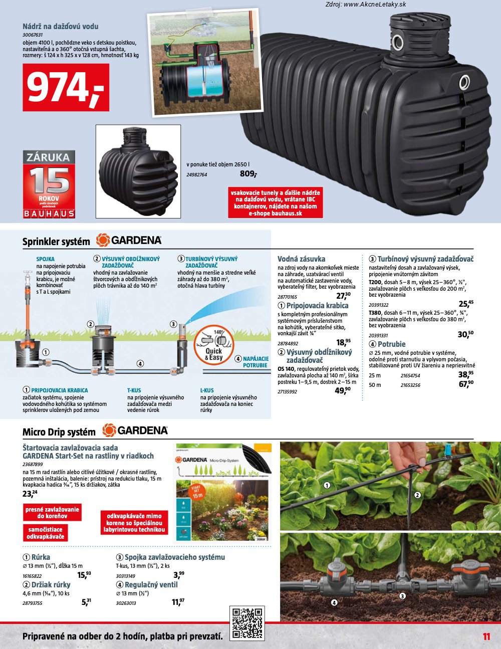 Leták BAUHAUS - strana 11