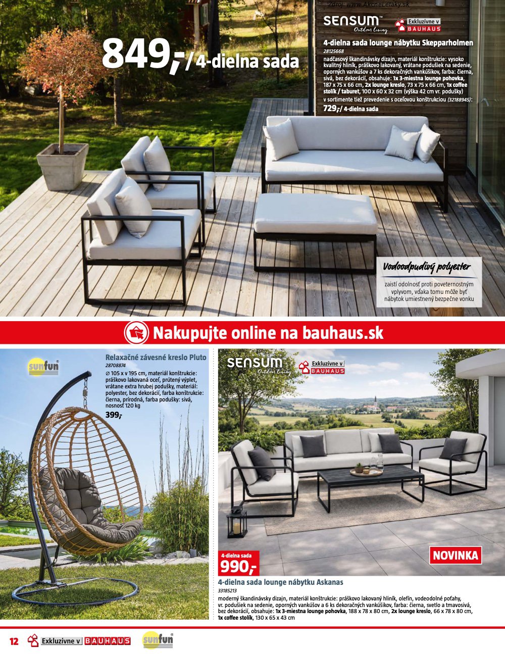 Leták BAUHAUS - strana 12