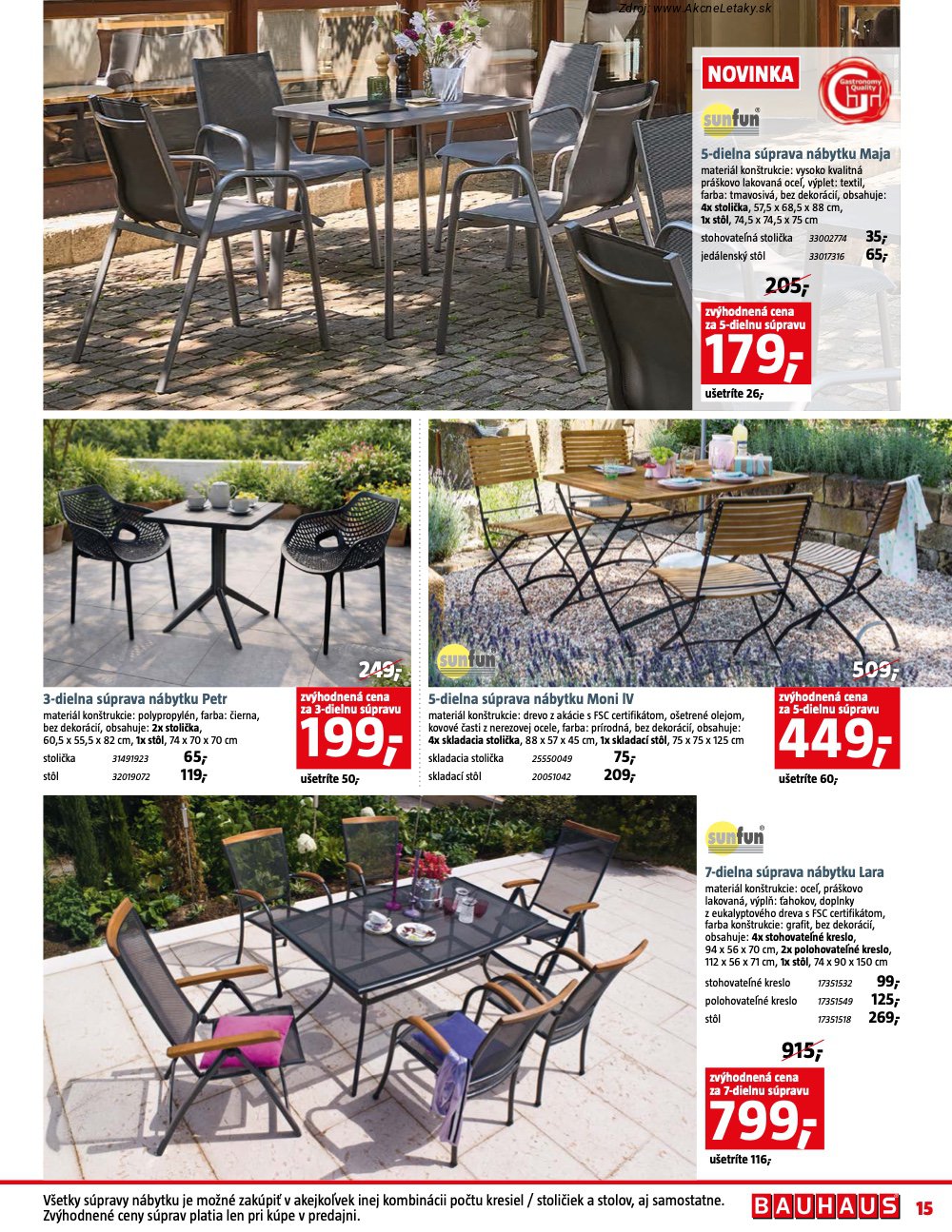 Leták BAUHAUS - strana 15