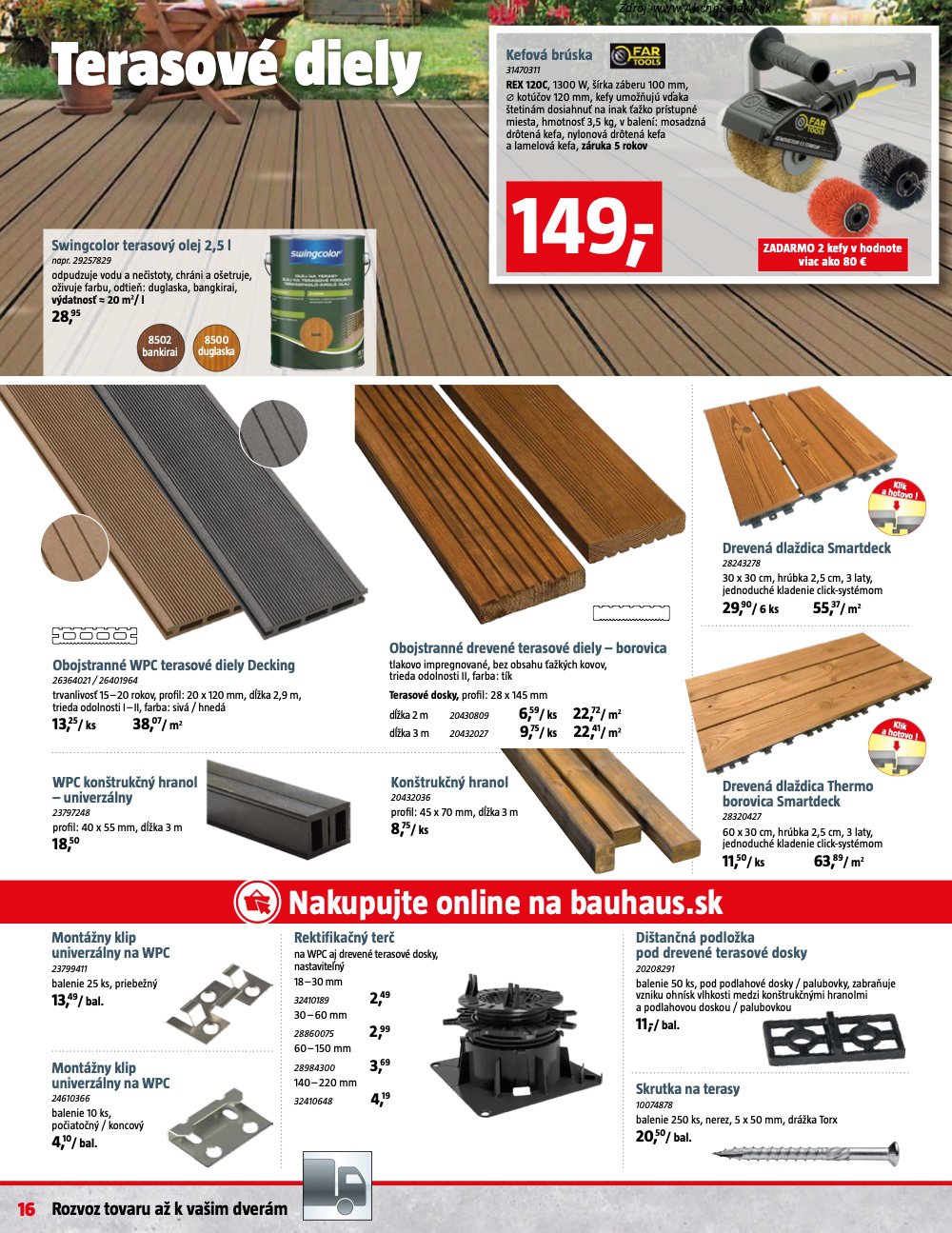 Leták BAUHAUS - strana 16