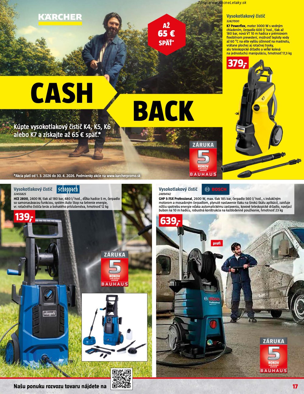 Leták BAUHAUS - strana 17