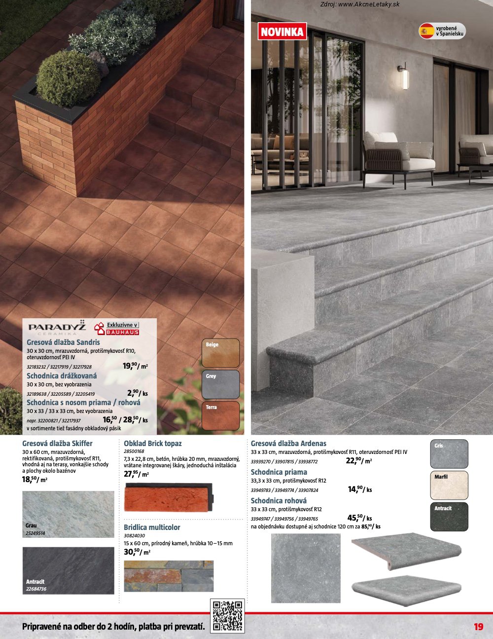 Leták BAUHAUS - strana 19