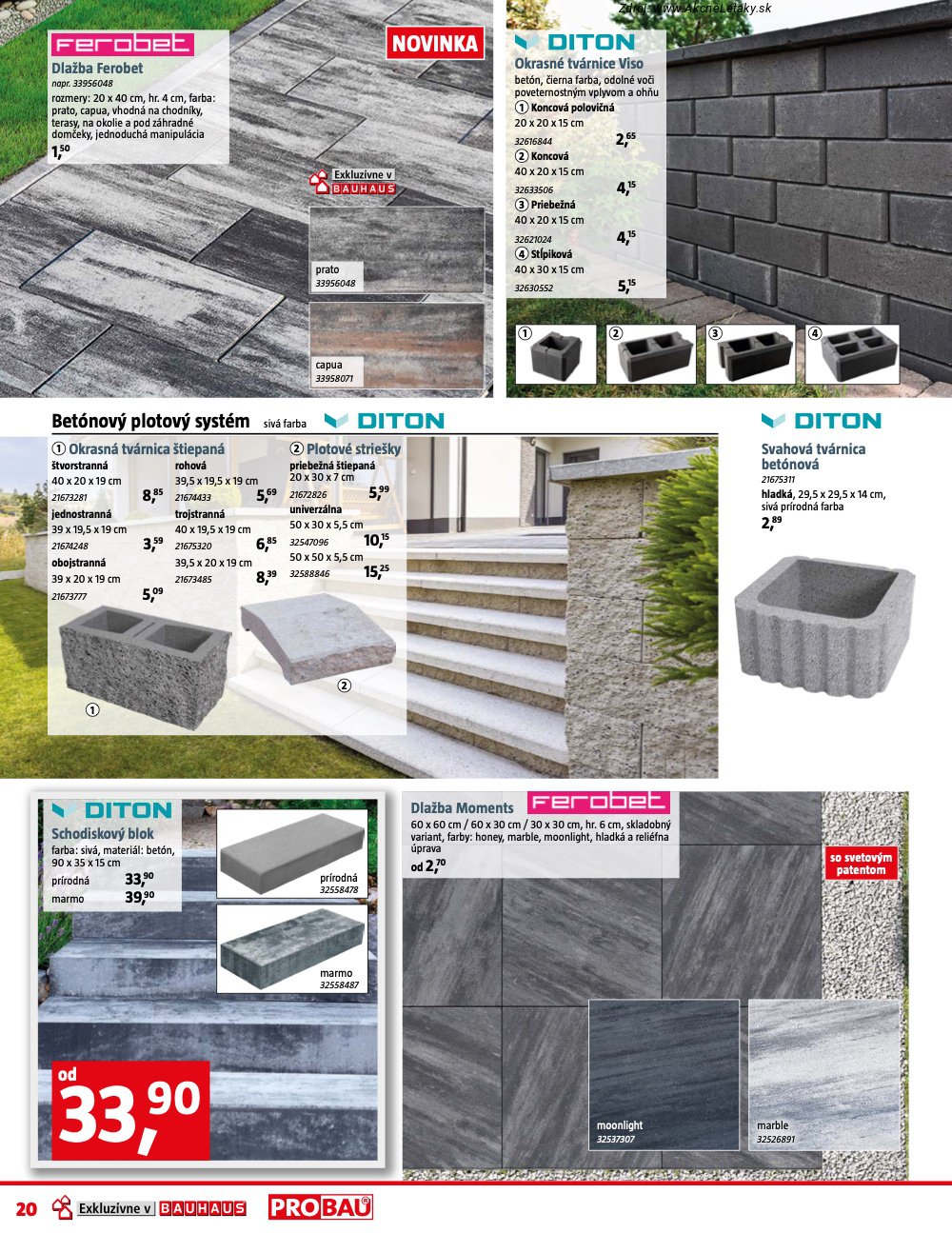 Leták BAUHAUS - strana 20