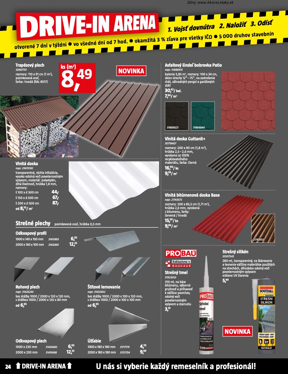 Leták BAUHAUS - strana 24