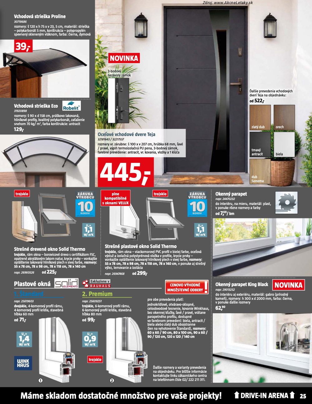 Leták BAUHAUS - strana 25