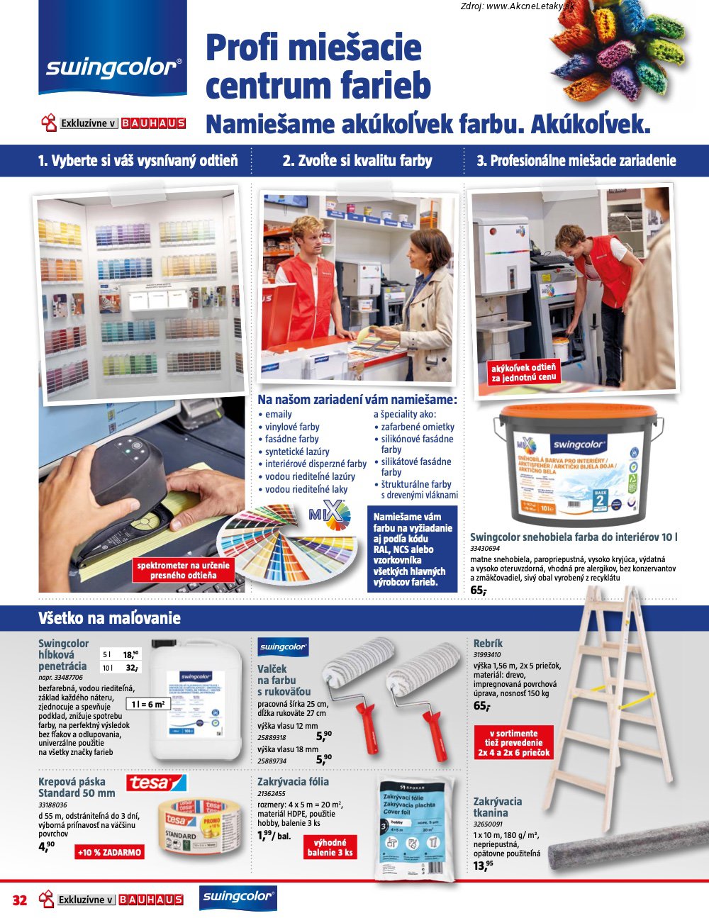 Leták BAUHAUS - strana 32