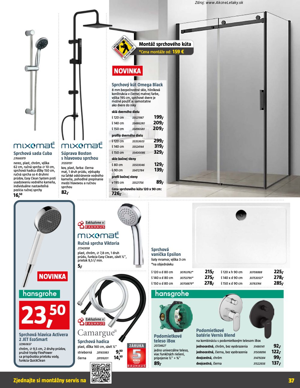 Leták BAUHAUS - strana 37