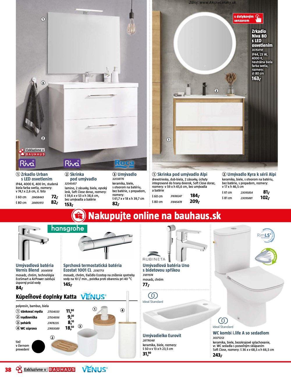 Leták BAUHAUS - strana 38