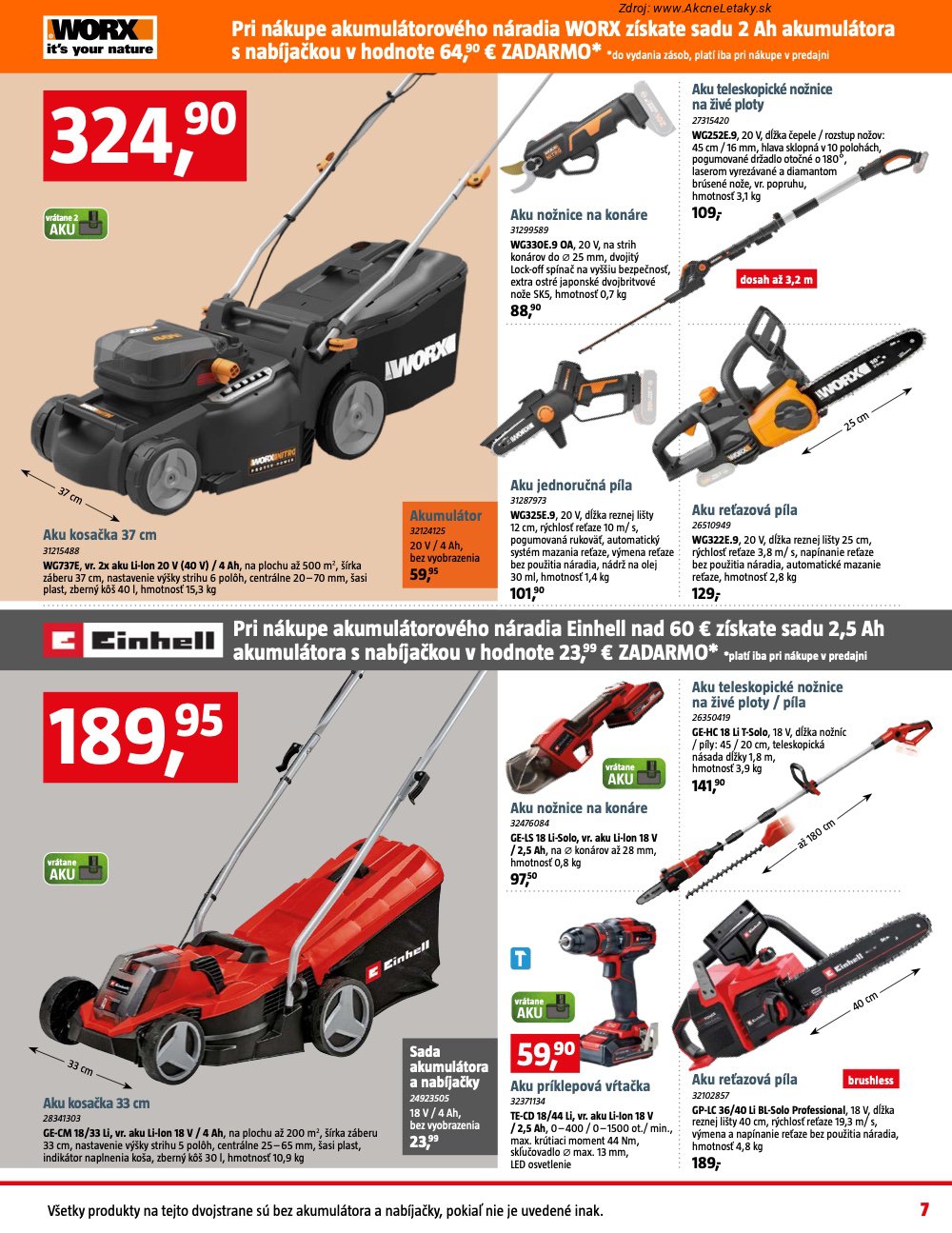 Leták BAUHAUS - strana 7