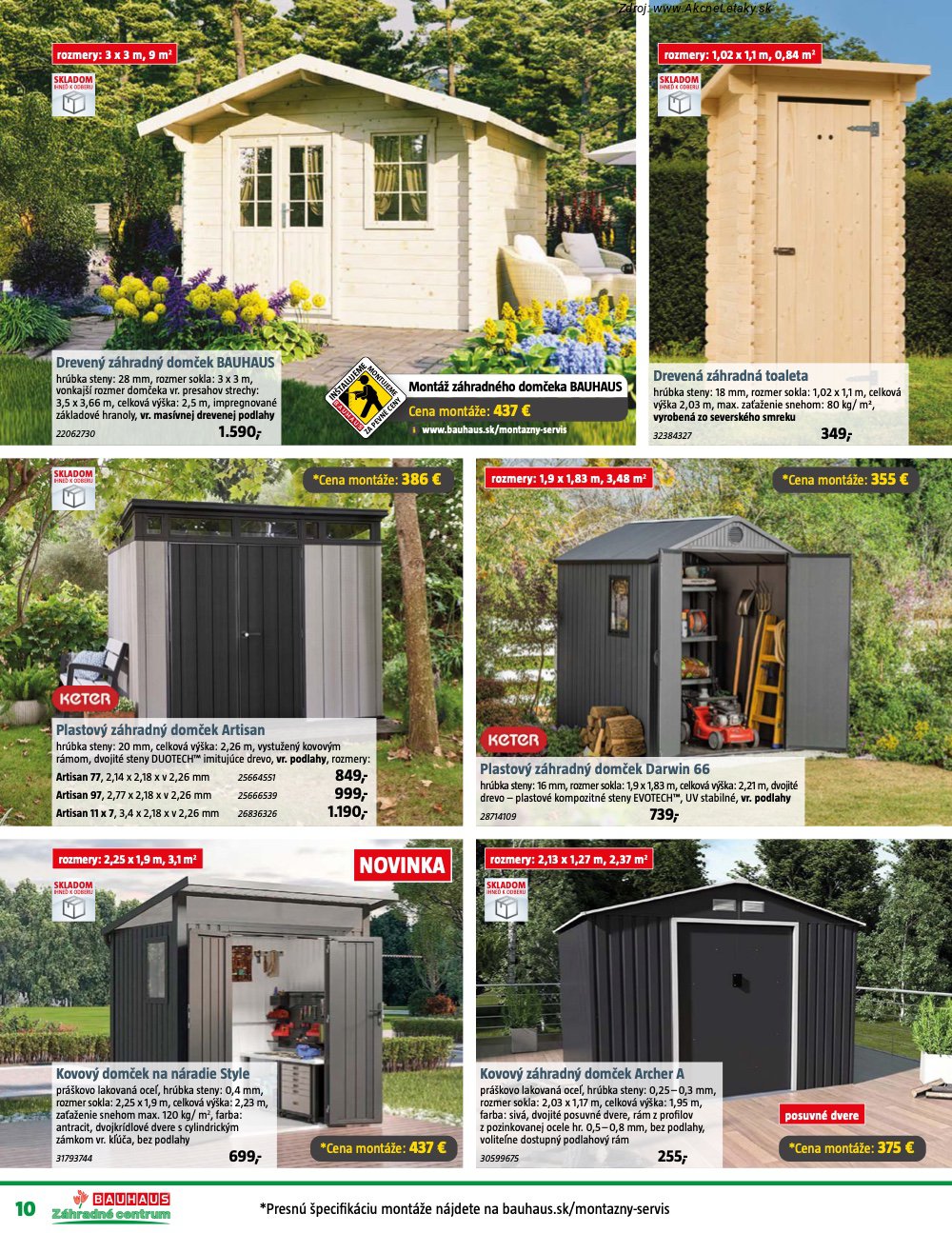 Leták BAUHAUS - strana 10