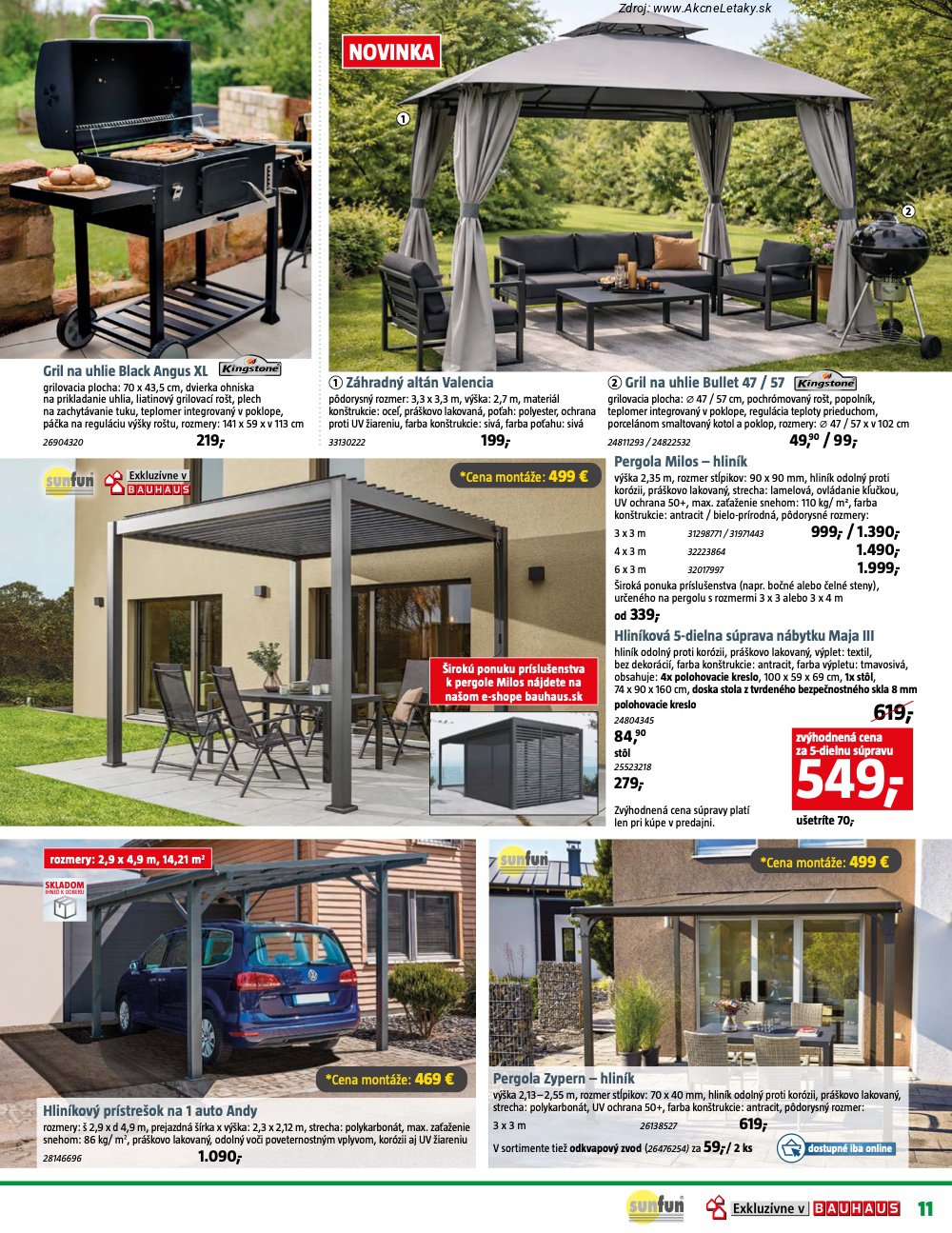 Leták BAUHAUS - strana 11