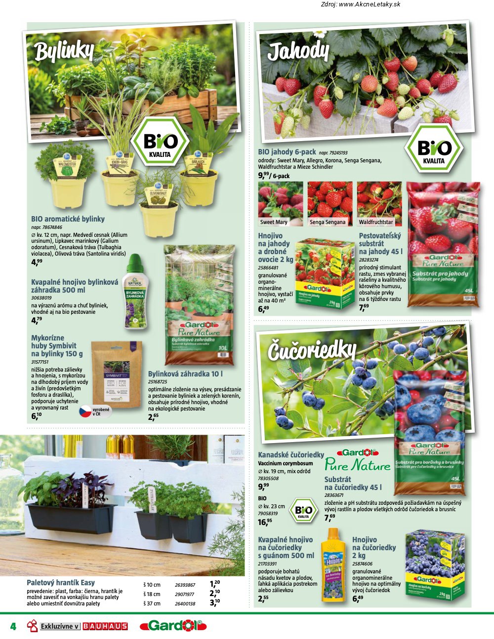 Leták BAUHAUS - strana 4