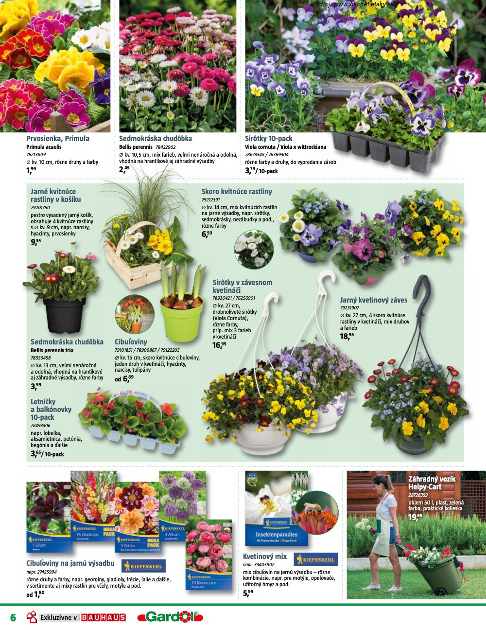 Leták BAUHAUS - strana 6