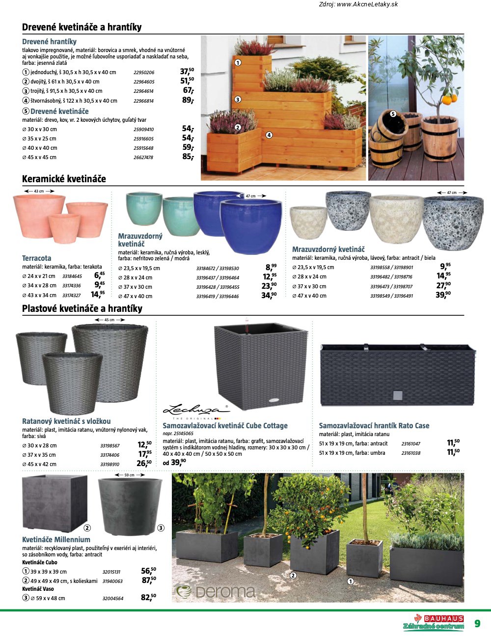 Leták BAUHAUS - strana 9