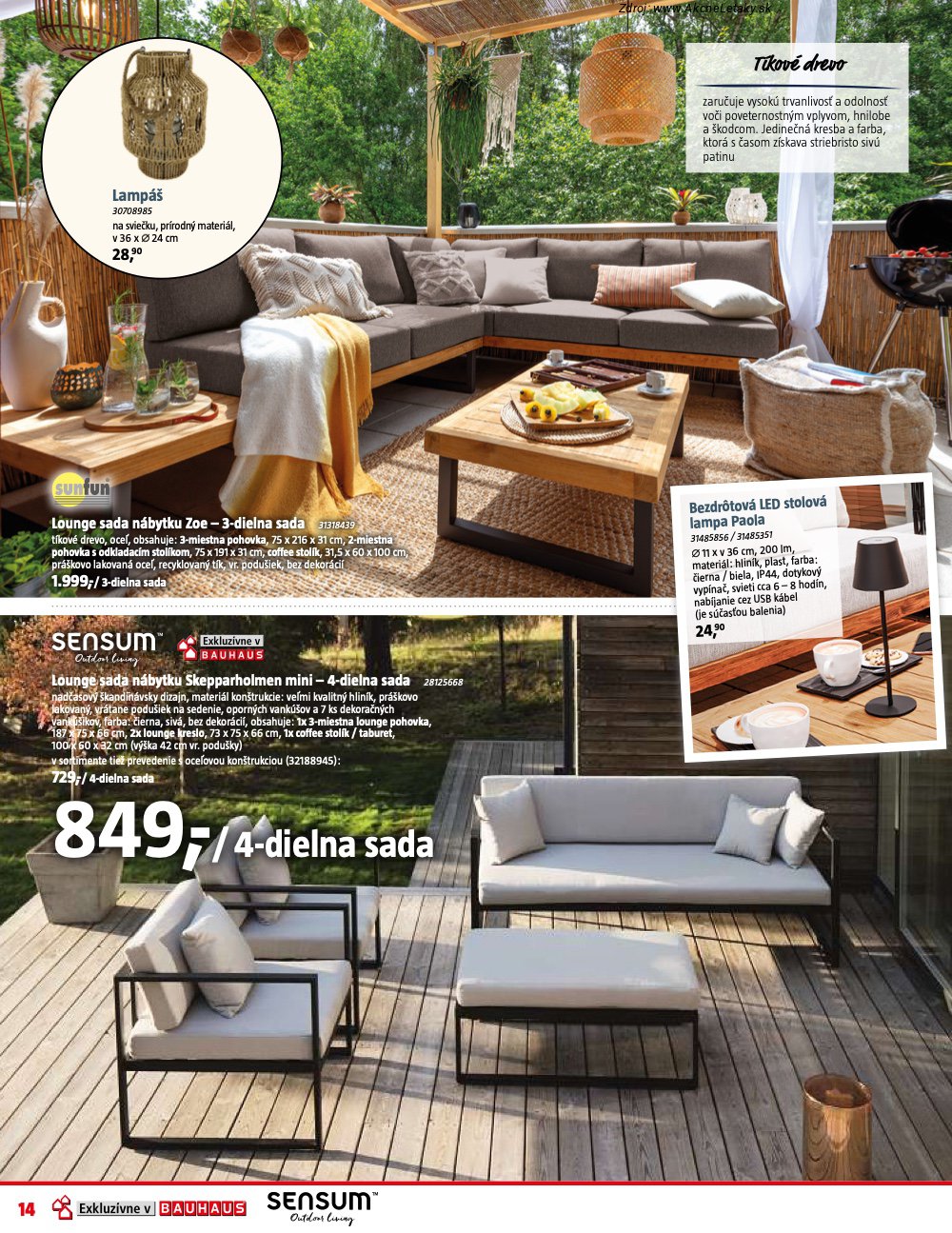 Leták BAUHAUS - strana 14