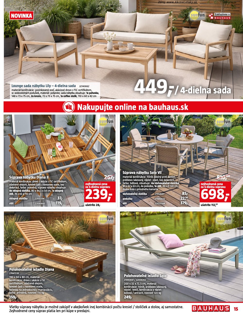 Leták BAUHAUS - strana 15