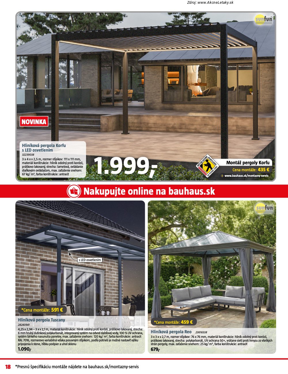 Leták BAUHAUS - strana 18