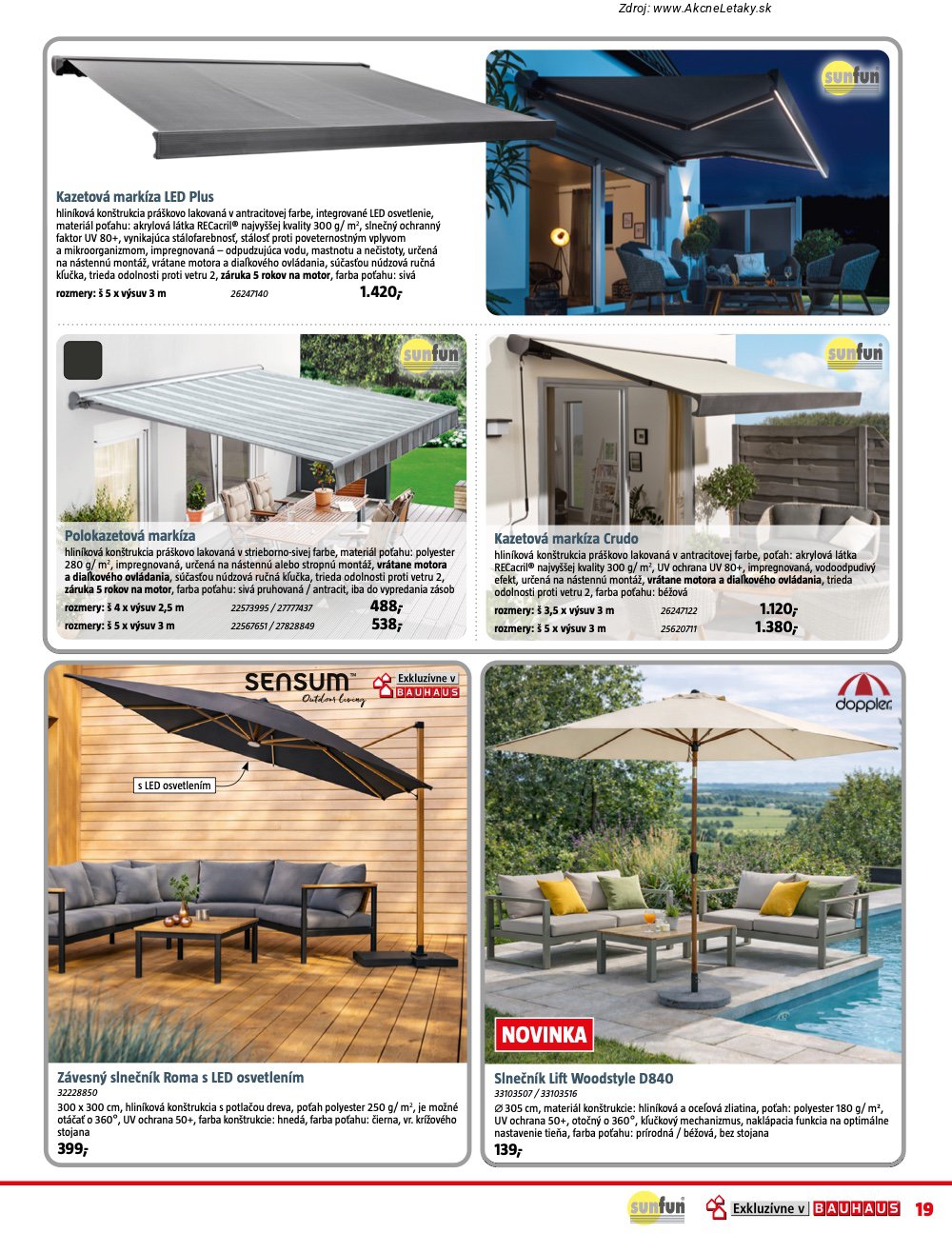 Leták BAUHAUS - strana 19