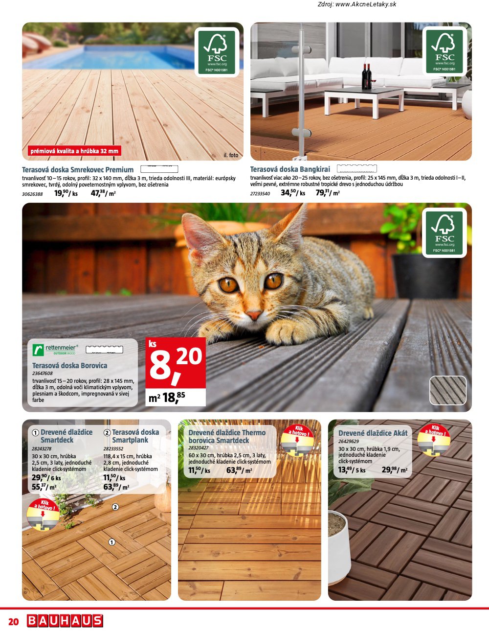 Leták BAUHAUS - strana 20